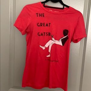 Great Gatsby Literary Tee